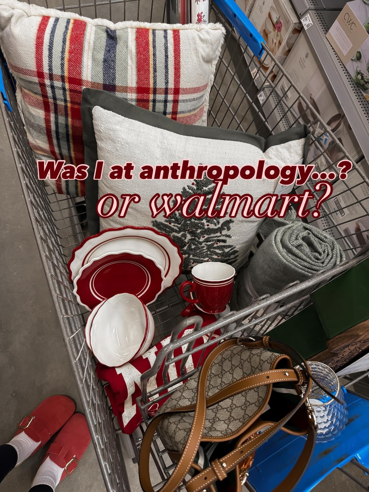 Type SHOP for the links to all of these cozy Christmas finds!! I parked at Walmart but I felt like I was at anthropology 🌲🎄

#christmas #holidays #gingerbread #bows #holidayspirit #tistheseason #walmart #blankets #pillows #cozystyle