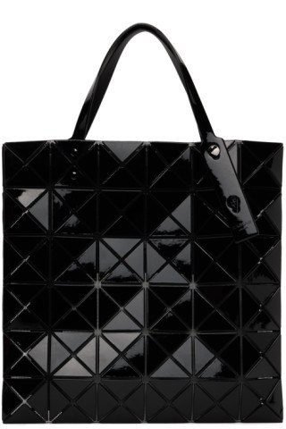 Black Lucent Matte Tote | SSENSE