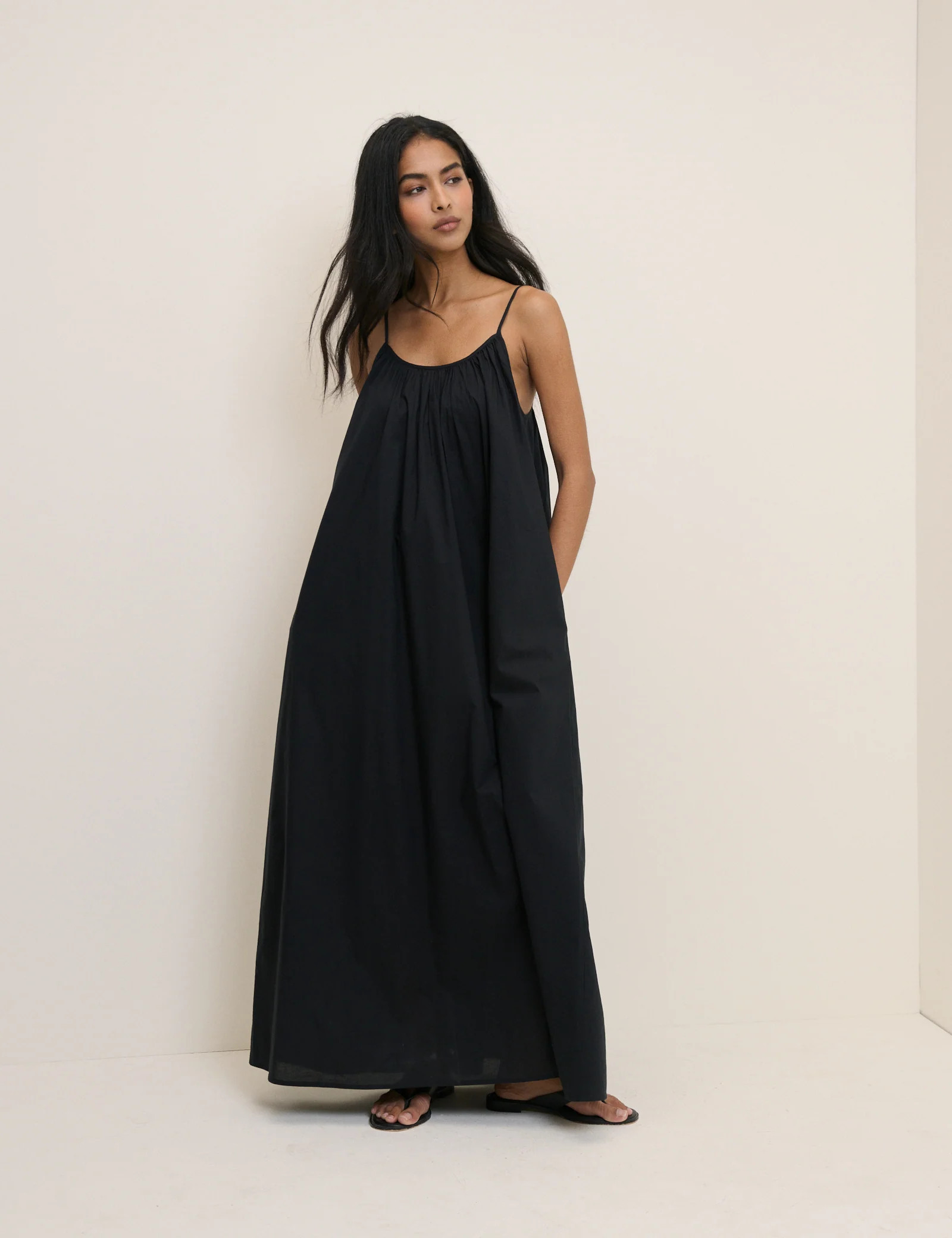 Black Cynthia Maxi Dress | Nobody's Child