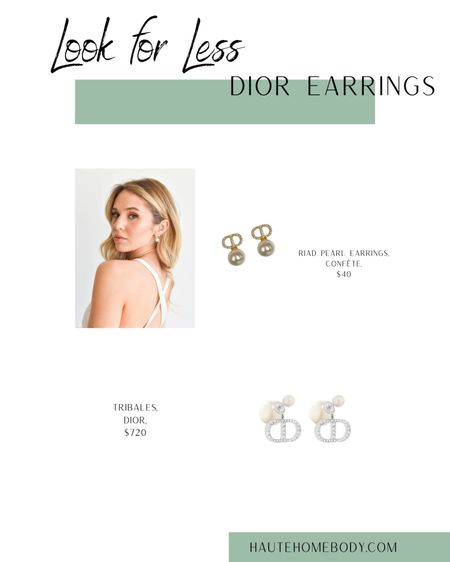 Look for less - dior pearl earrings

Designer dupes, pearl earrings, dior, earrings for brides, bridal accessories



#LTKfindsunder50 #LTKstyletip #LTKwedding