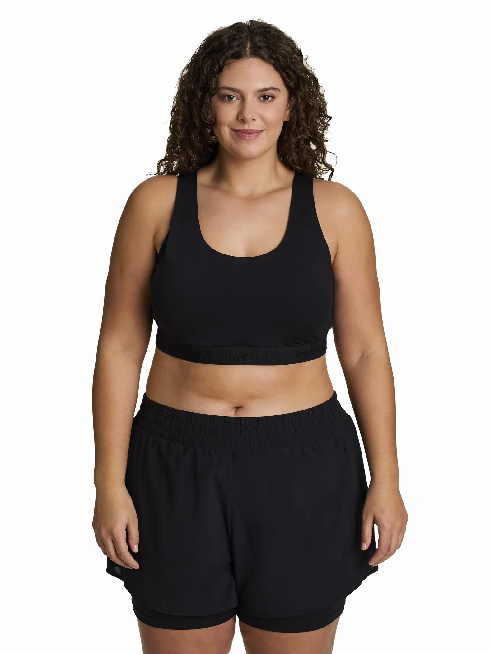 Reebok Women's Endurance Bra with Medium Impact and Removable Cups ,Sizes XS-4X | Walmart (US)