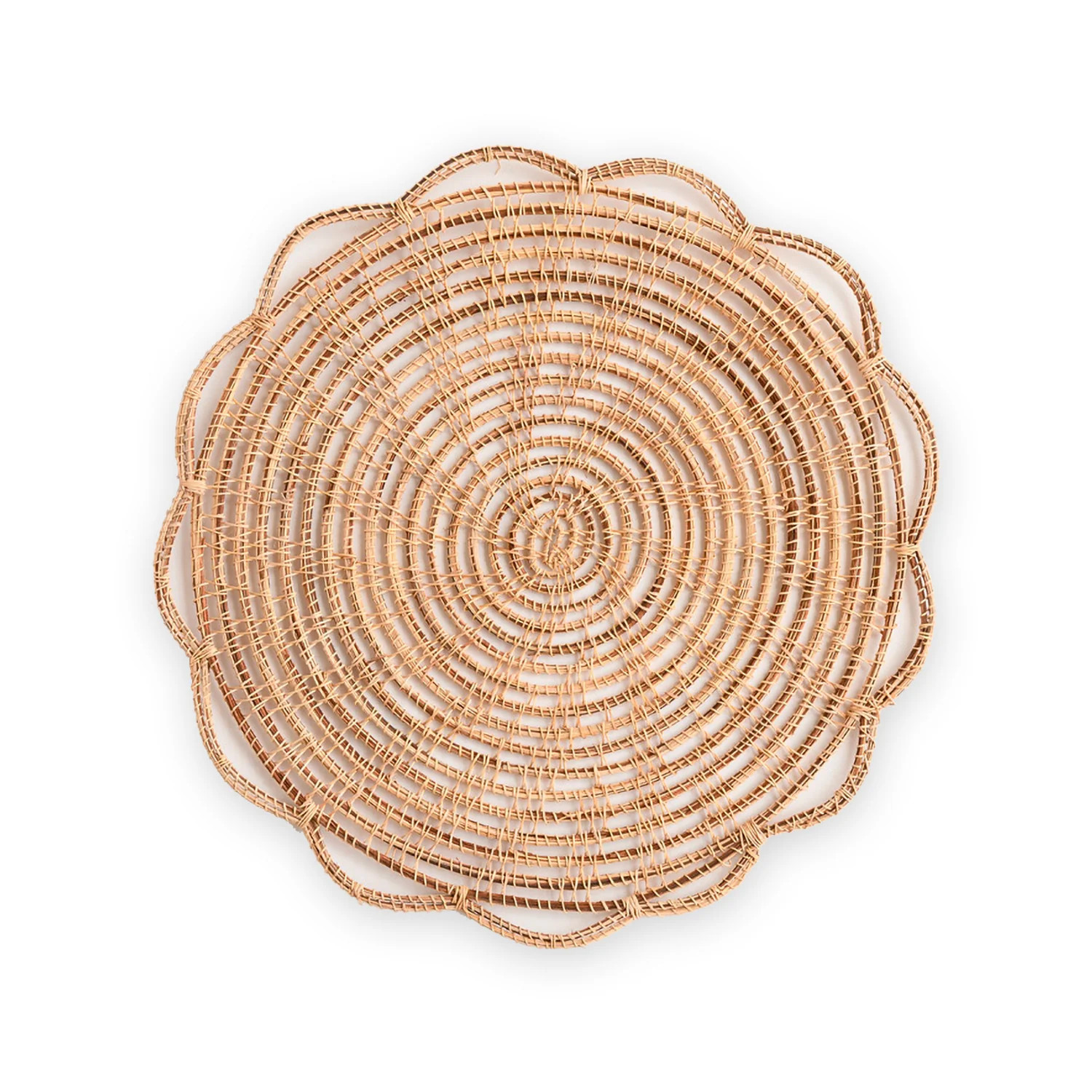 Bamboo Cane Placemat | Coastal Kitchen & Dining | Coastal Bleu | Coastal Bleu