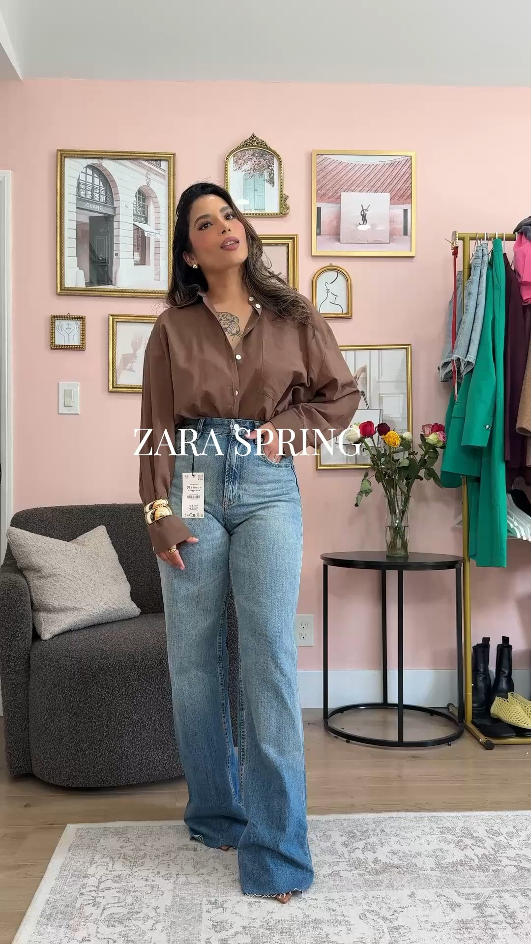 Zara Spring try on 🛍️
Nice basics and fun pieces to wear for the Spring and Summer 👏
Jeans sizd US 6
Tops size small 

#LTKPetite #LTKootd