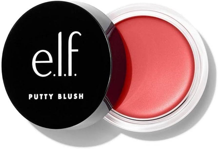 e.l.f. Putty Blush, Creamy & Ultra Pigmented Formula, Lightweight, Buildable Formula, Infused wit... | Amazon (US)