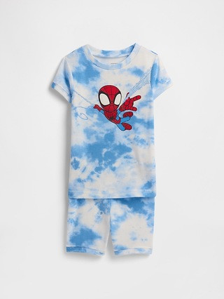 babyGap | Marvel Spider-Man 100% Organic Cotton PJ Set | Gap Factory