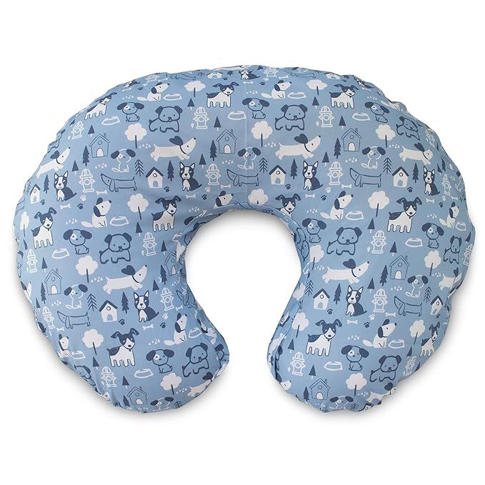 Boppy Original Pillow Cover, Blue Dog Park, Cotton Blend Fabric with allover fashion, Fits ALL Bo... | Amazon (US)