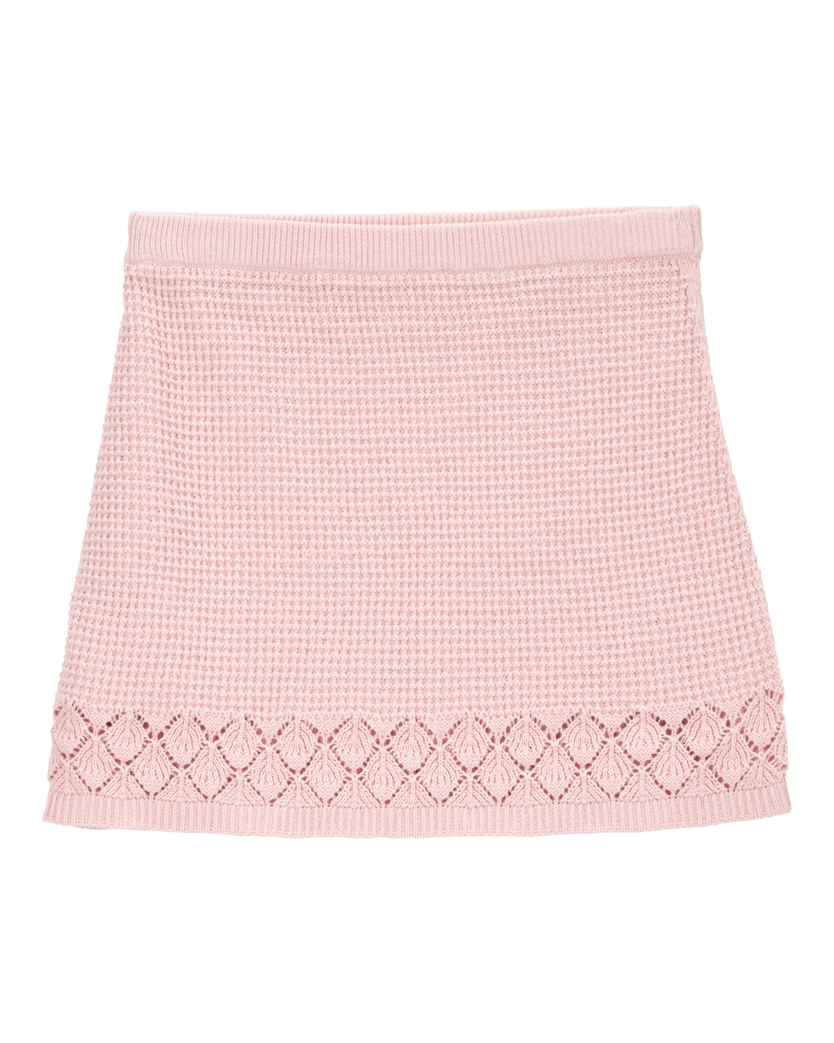 Kid Pointelle Crotchet Knit Skirt - Pink - OshKosh | Carter's | Carter's Inc