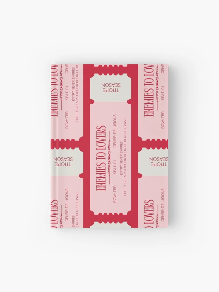 "01: ENEMIES TO LOVERS | TROPE SZN" Journal for Sale by MarSujyan | Redbubble (US)