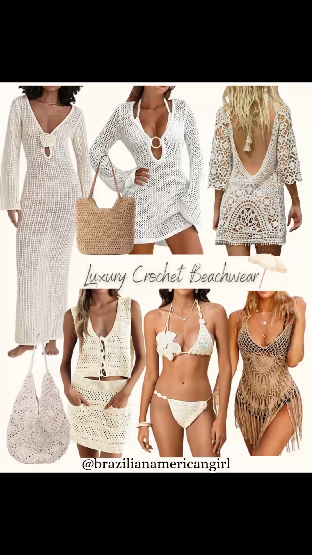 Amazon Luxury Crochet Beachwear

#LTKSwim #LTKSeasonal #LTKootd