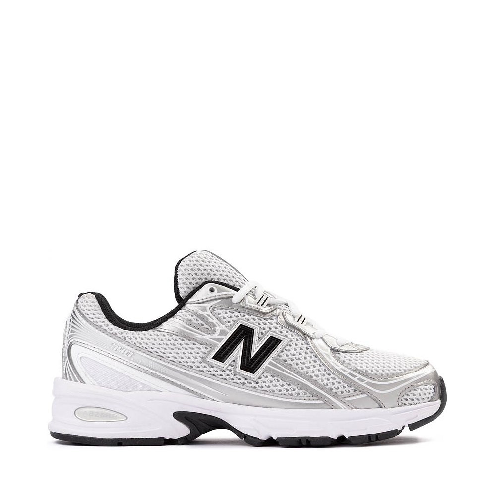 New Balance 740 Athletic Shoe - White / Black / Silver | Journeys