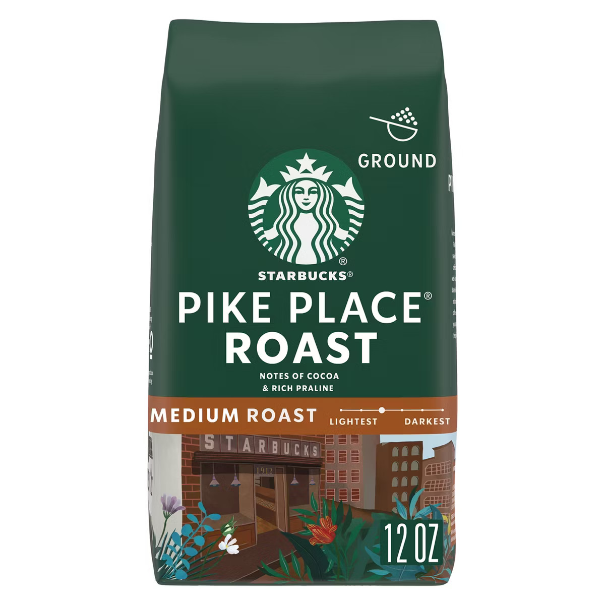 Starbucks Pike Place Medium Dark Roast Coffee | Target