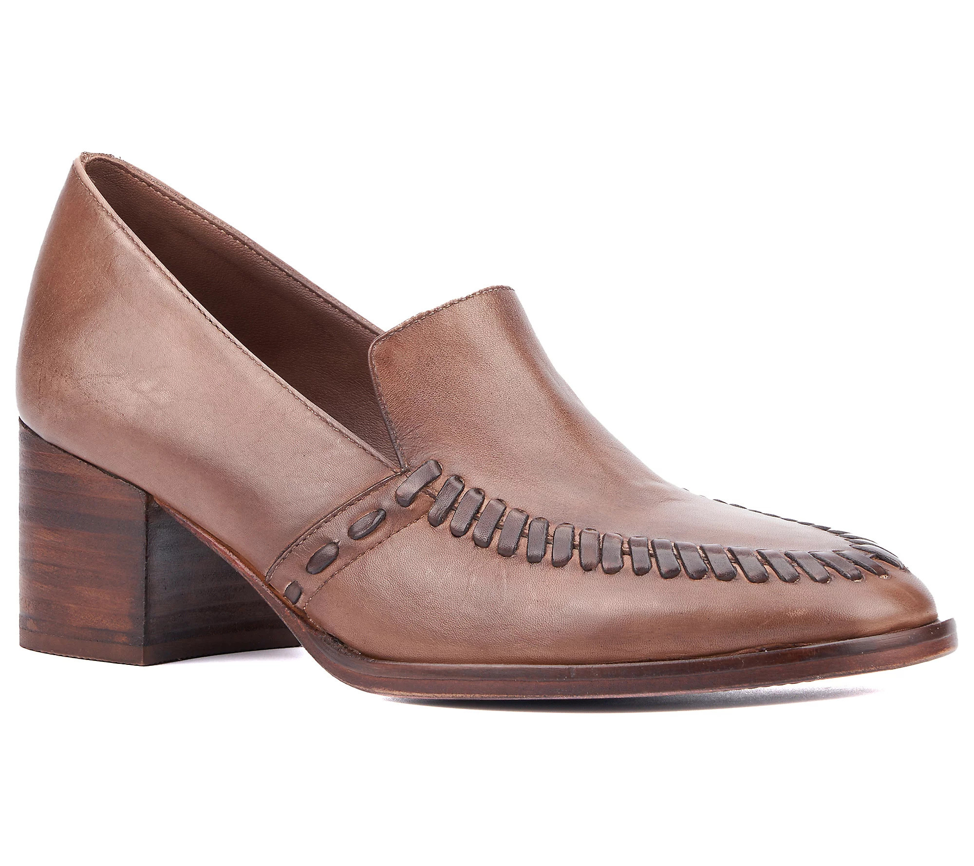 Vintage Foundry Co. Women's Elaine Heel Loafer | QVC