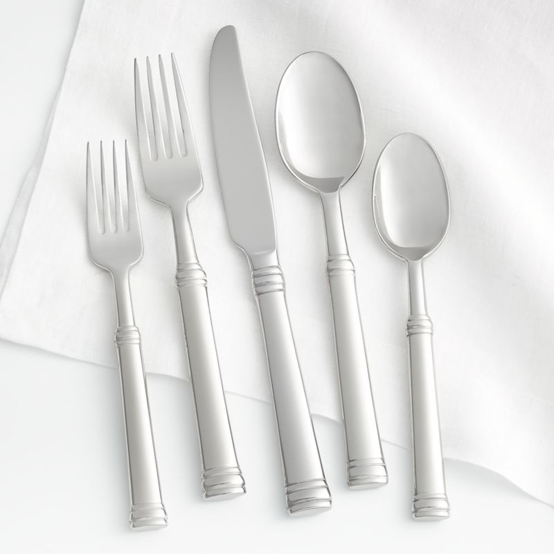 Tuscany 5-Piece Flatware Place Setting + Reviews | Crate & Barrel | Crate & Barrel