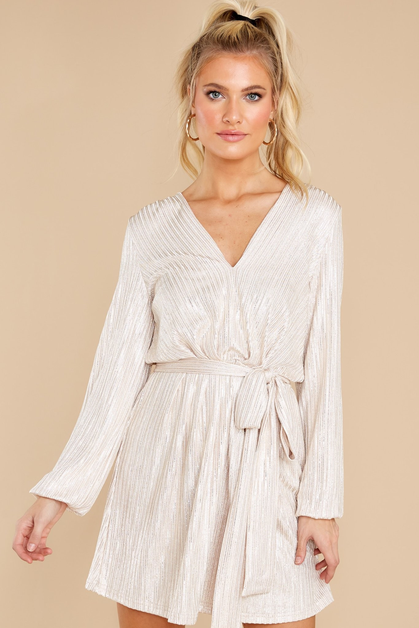 Let There Be Light Gold Dress | Red Dress 