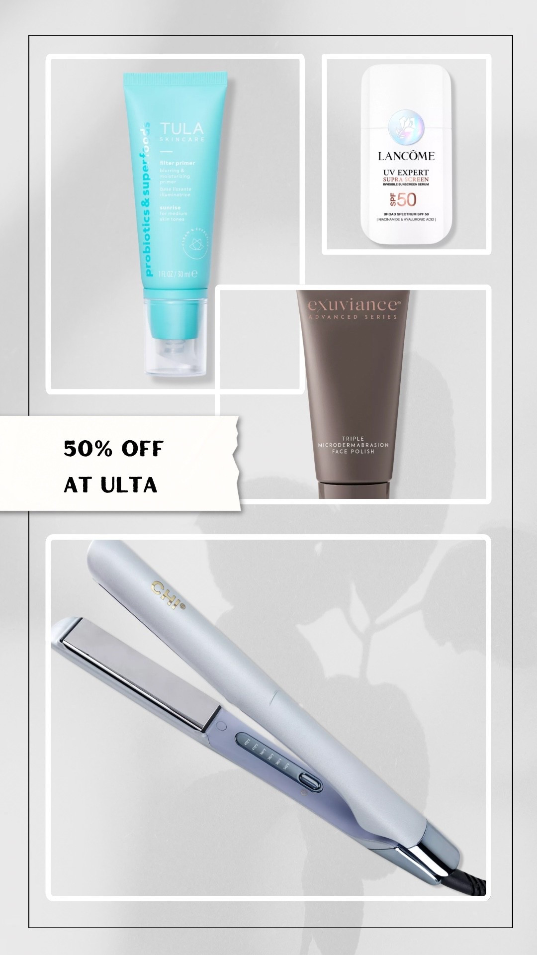 50% off some of my favs at ulta today only 

#LTKmorningroutine #LTKBeauty #LTKselfcare