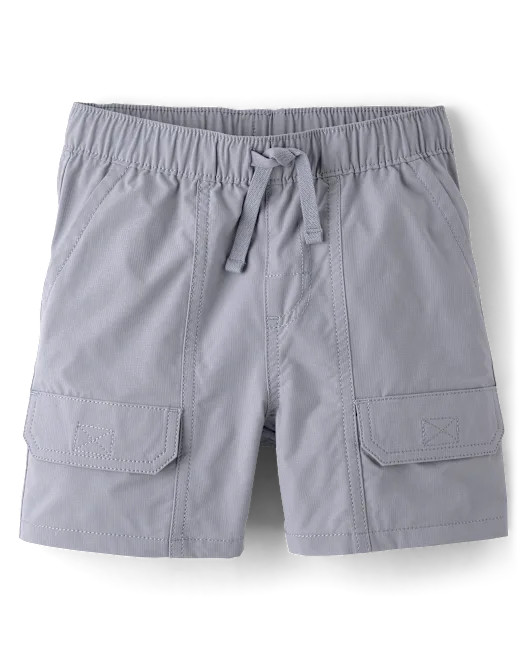 Boys Quick Dry Ripstop Cargo Shorts - gray | The Children's Place
