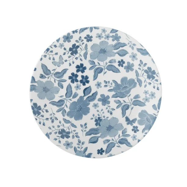 The Pioneer Woman by Corelle Salad Plate, Evie, Blue - Walmart.com | Walmart (US)