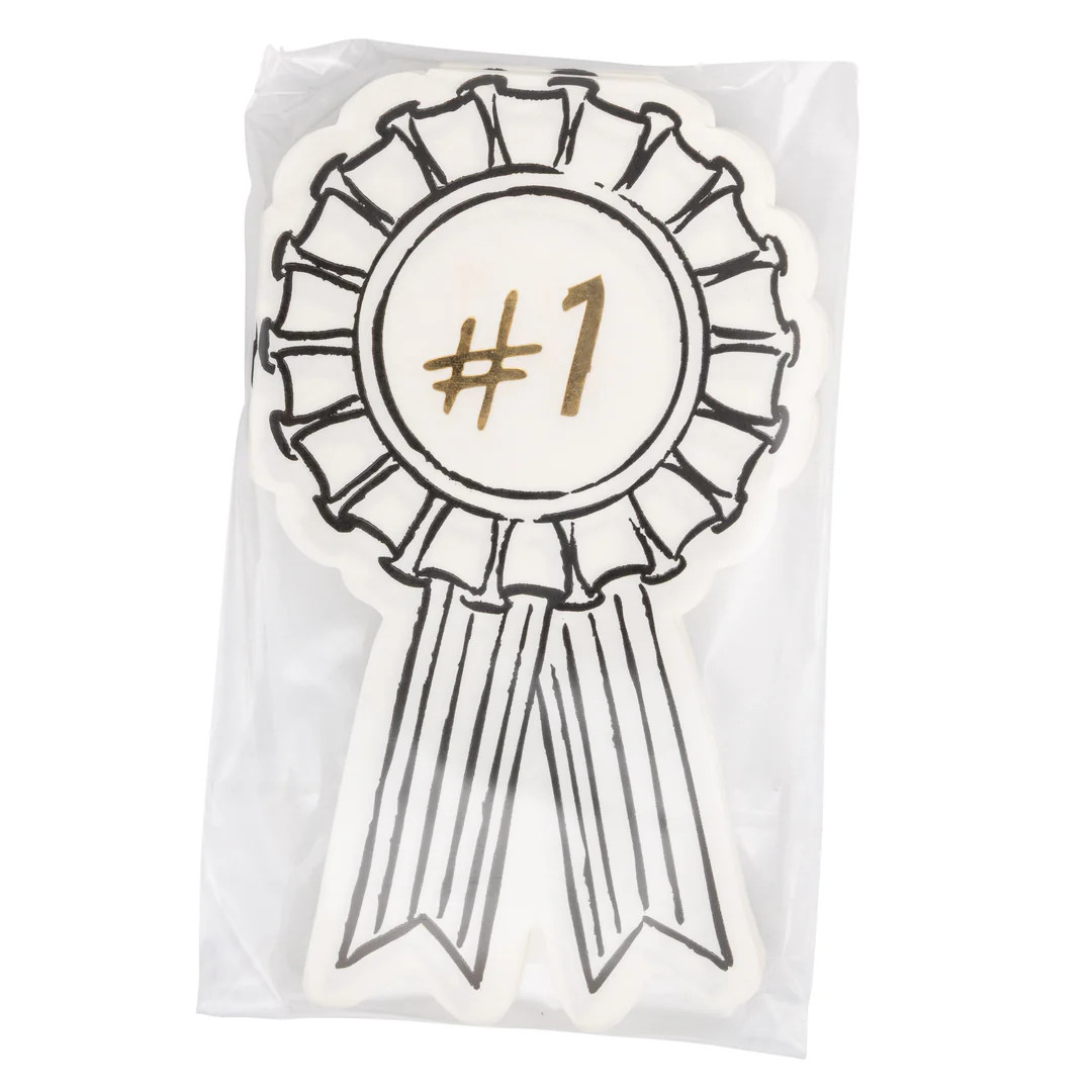Grad Ribbon Shaped Napkin | My Mind's Eye