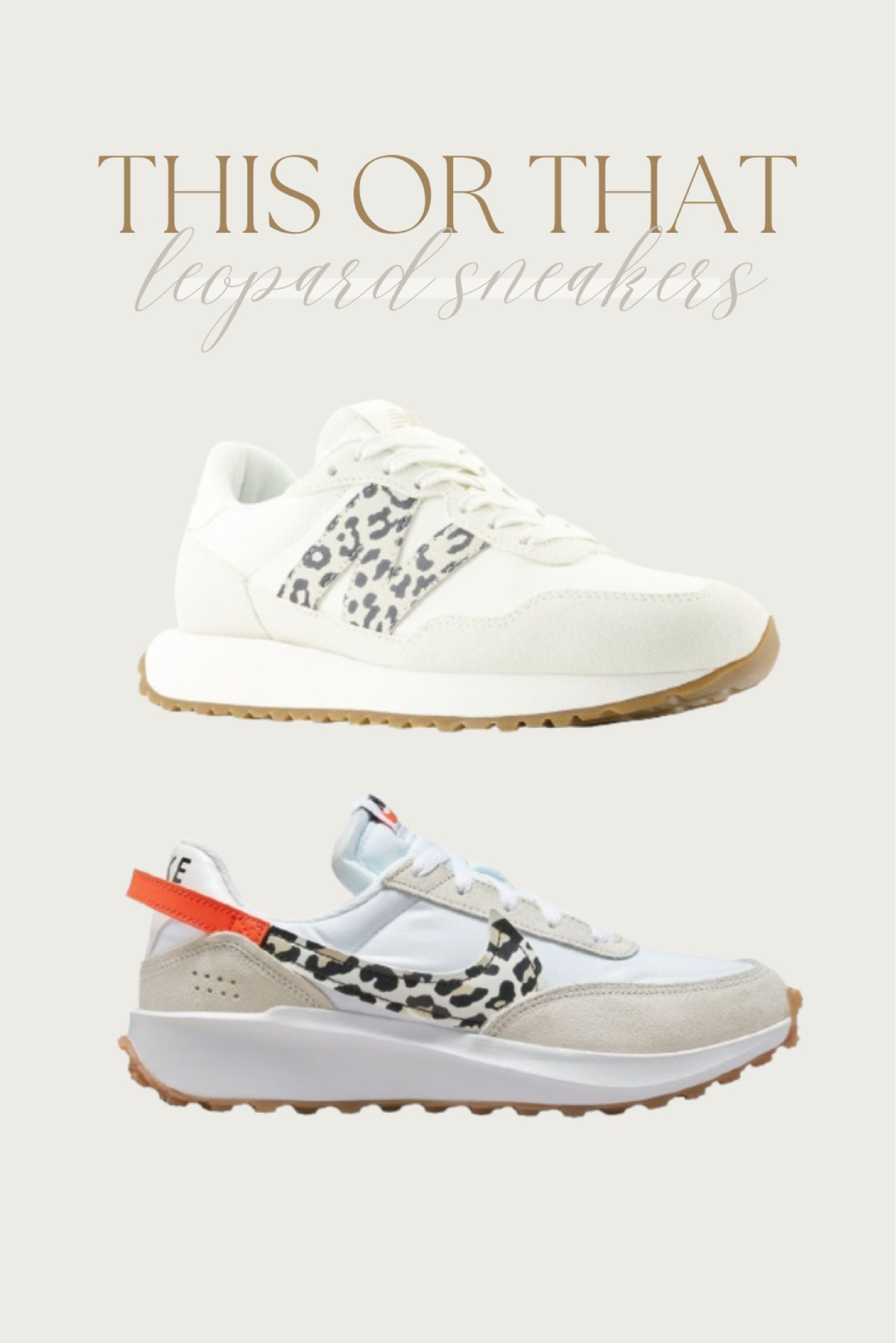Are we onboard with animal print coming back around?! My top trending leopard sneaker choices. Which do you like better? 

#LTKShoeCrush #LTKSeasonal #LTKSaleAlert