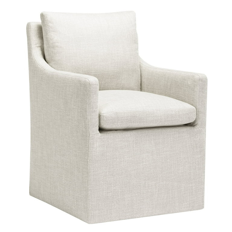 Duhome Upholstered Dining Chair with 4 Castors Linen Armchair Modern Chair for Living Room, Bedro... | Walmart (US)