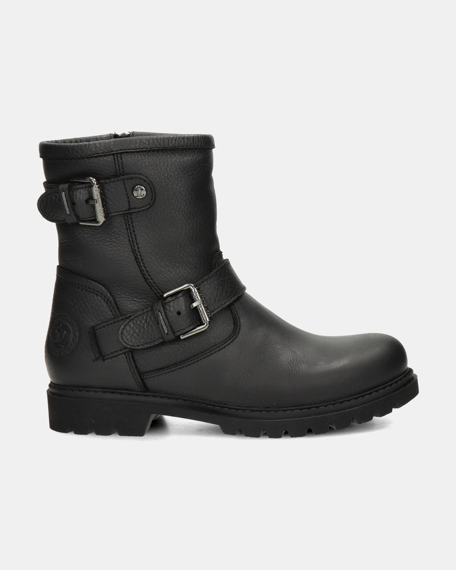 Panama Jack Felina Igloo - Bikerboots voor dames - Zwart | Nelson Schoenen NL