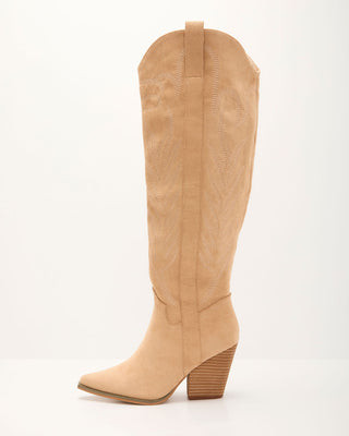 Bronco Western Knee High Boots Black / 6 | VICI