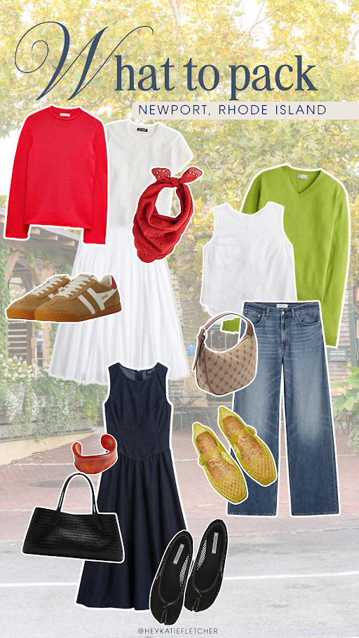 What to pack for a girls weekend in Newport, RI. Casual, classic and elevated with layering options if it gets chilly in the morning or at night.

Vacation outfit ideas, newport rhode island aesthetic, what to pack outfit inspo, spring summer fashion ideas, jelly shoes 

 #LTKxMadewell #LTKootd #LTKTravel