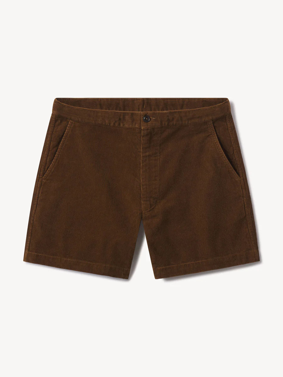 Golden Walnut Craftsman Corduroy Cruiser Short - Buck Mason- Modern American Classics | Buck Mason