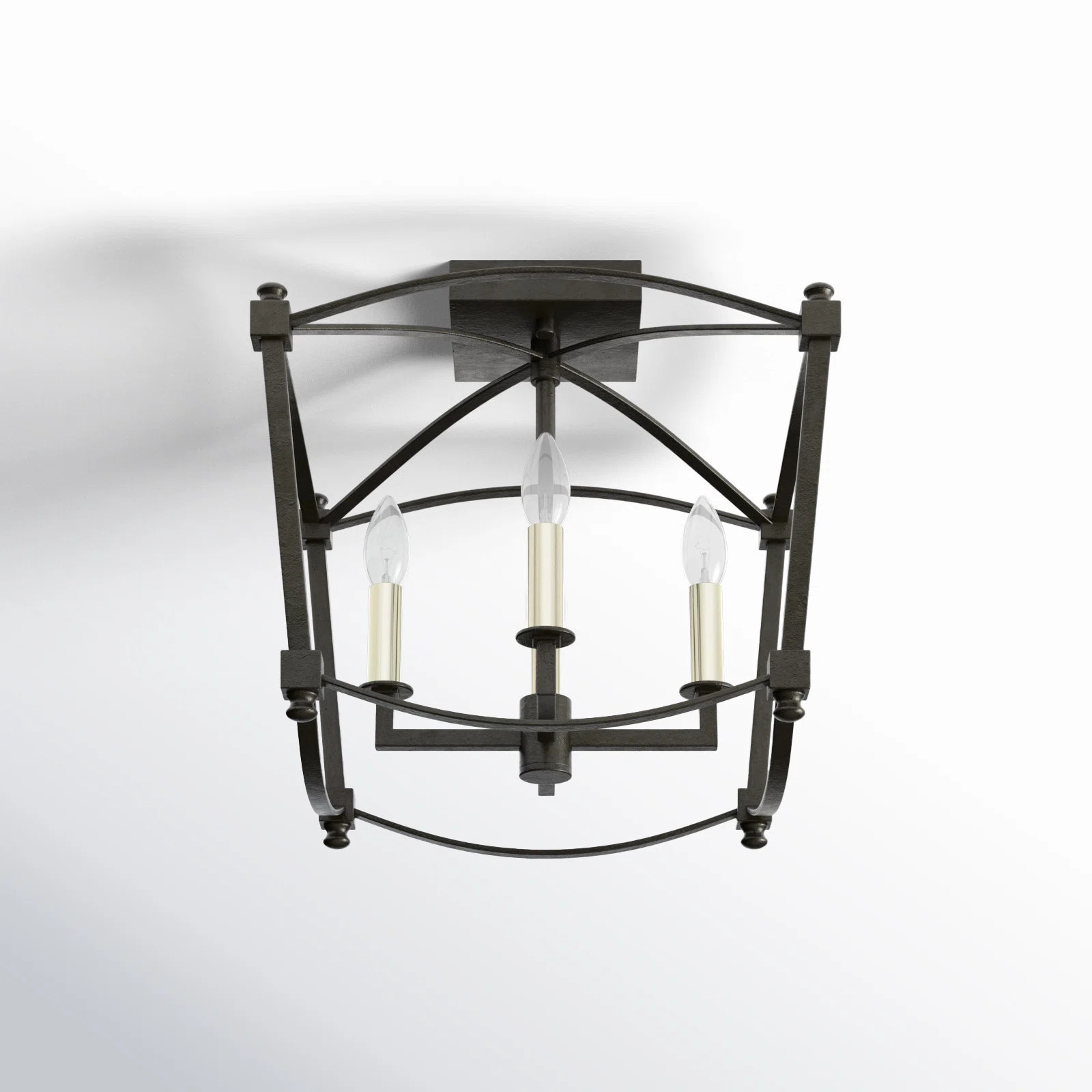 Olive 4 Light Semi Flush Mount | Birch Lane