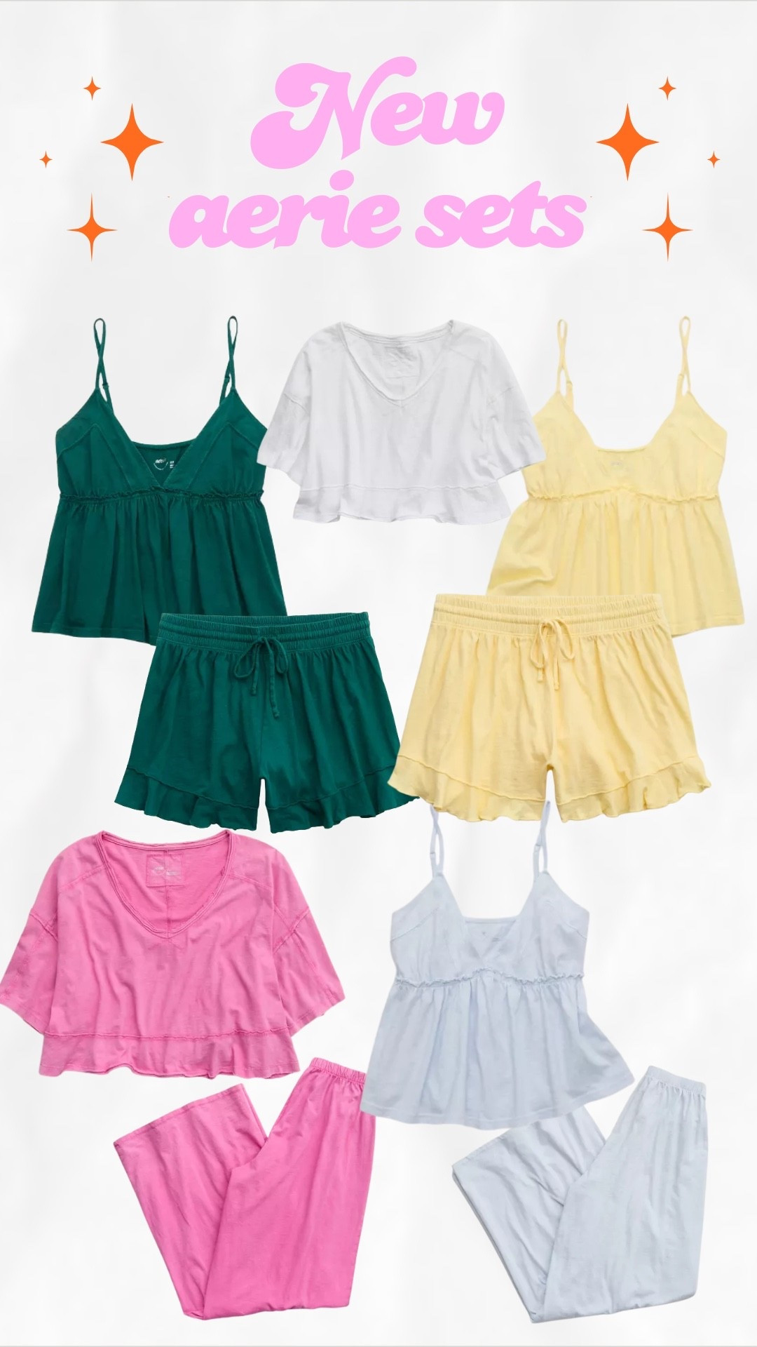 New aerie versatile sets!