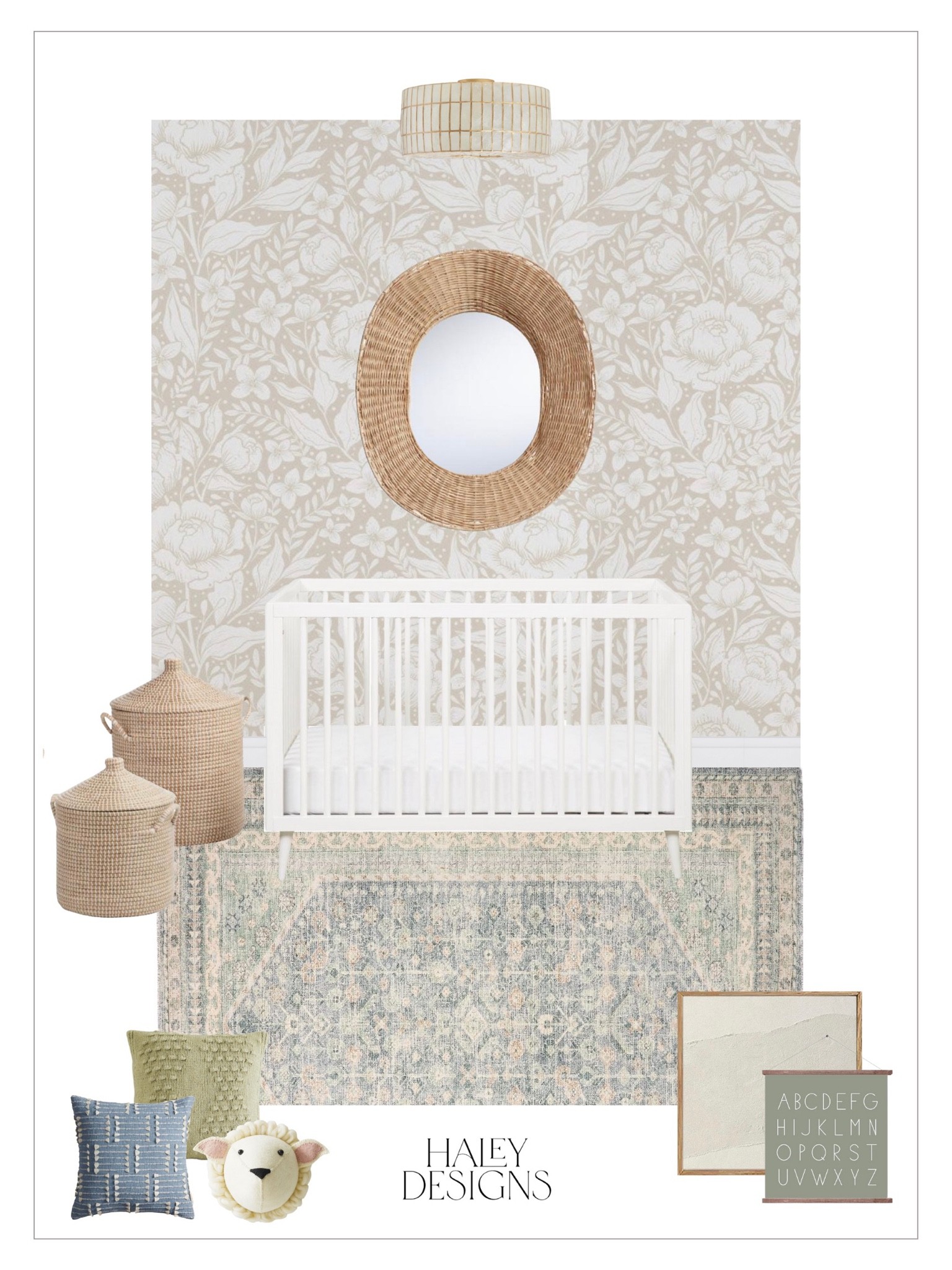 Nursery scheming for a little missy making her debut soon ✨ nursery decor, home decor, nursery ideas, baby decor, baby room, bedroom 

#LTKbump #LTKhome #LTKstyletip