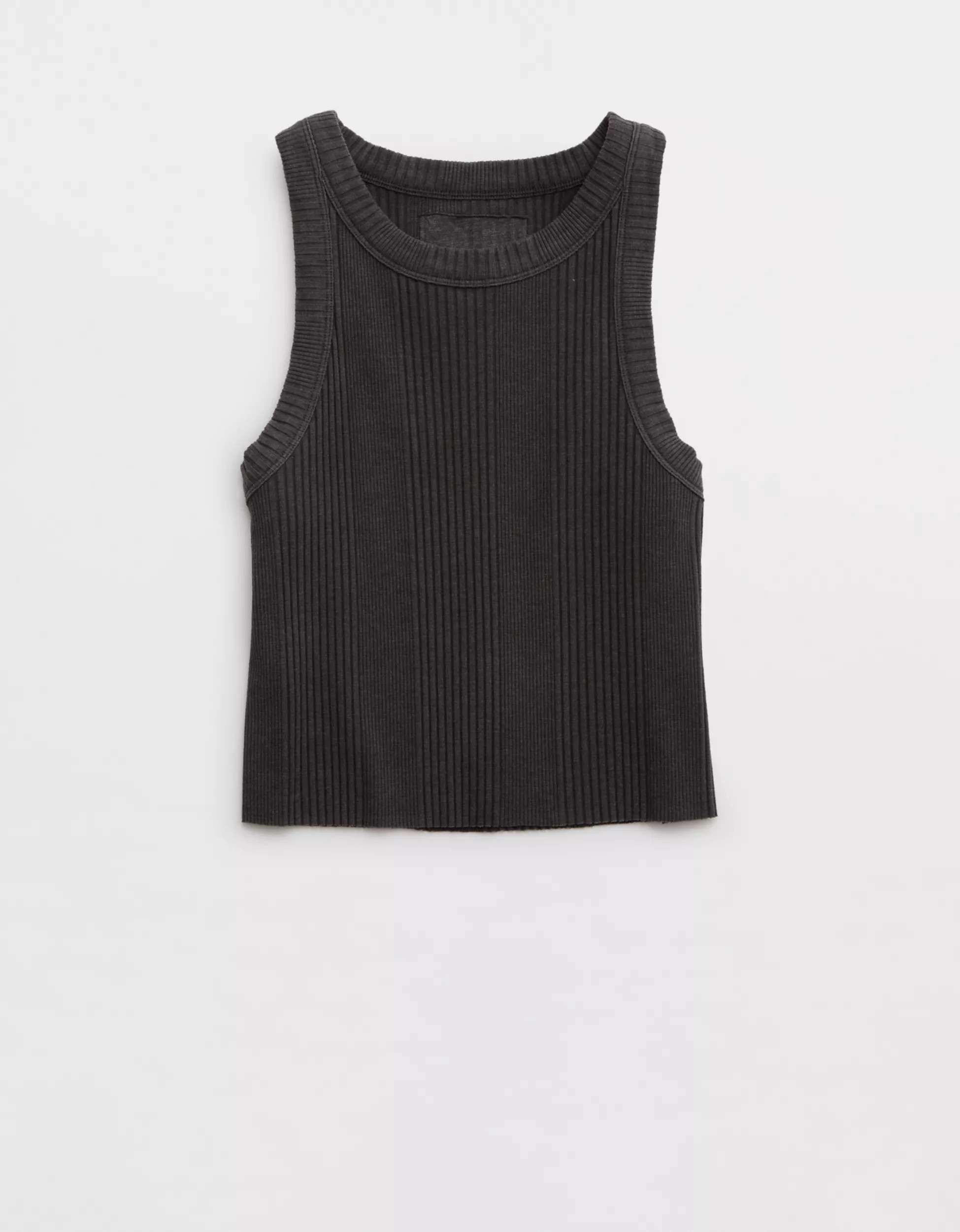 Aerie Textured Free Spirit Ribbed Tank Top | Aerie