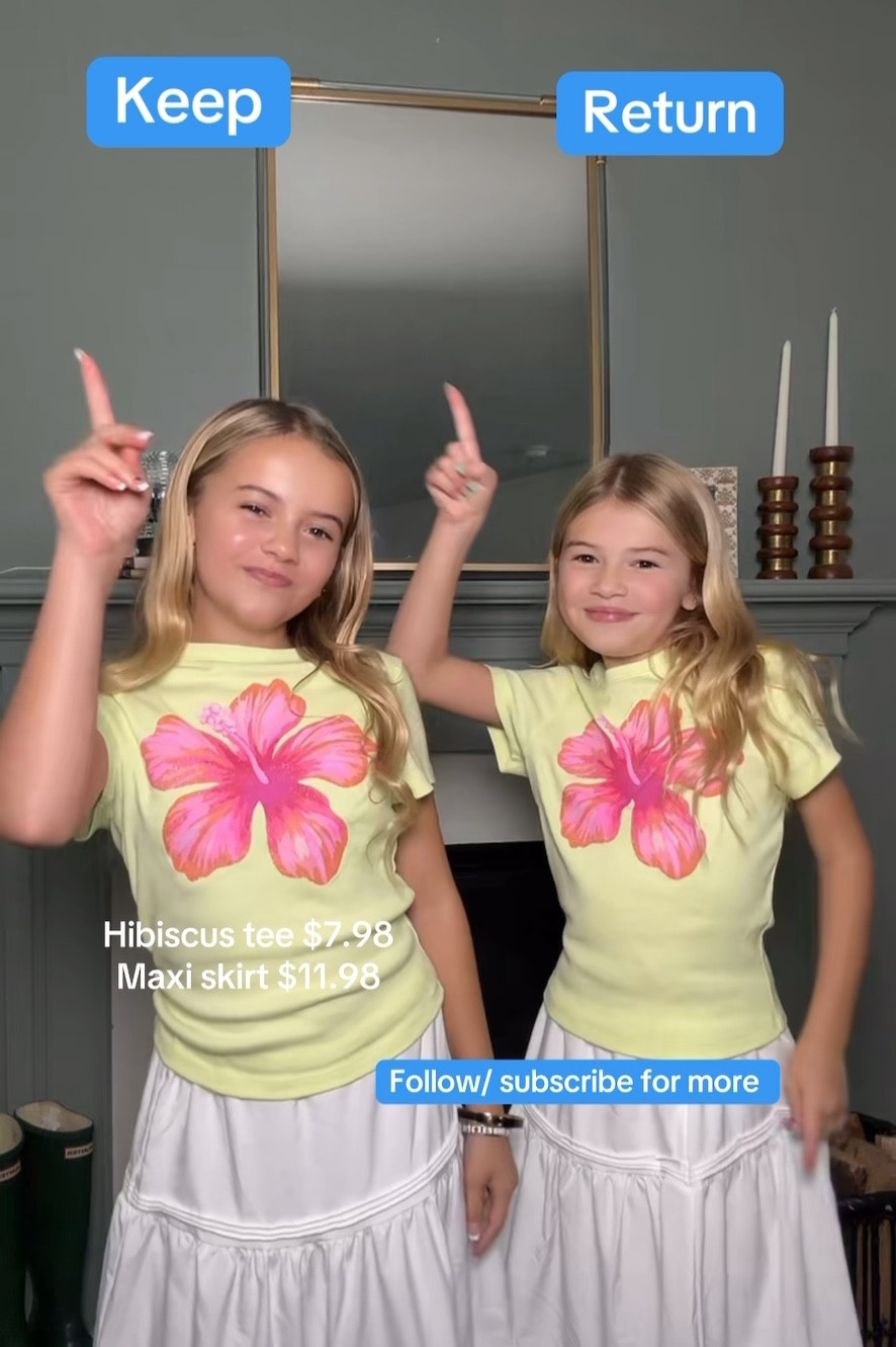 More adorable summer finds from Walmart! Absolutely loving the gingham, hibiscus flower and maxi skirt trend! These looks are perfect for moms and daughters and you’ll be wearing them all summer long. These are great for everyday looks or going on vacation. 

#LTKTravel #LTKFamily #LTKSummerEdit
