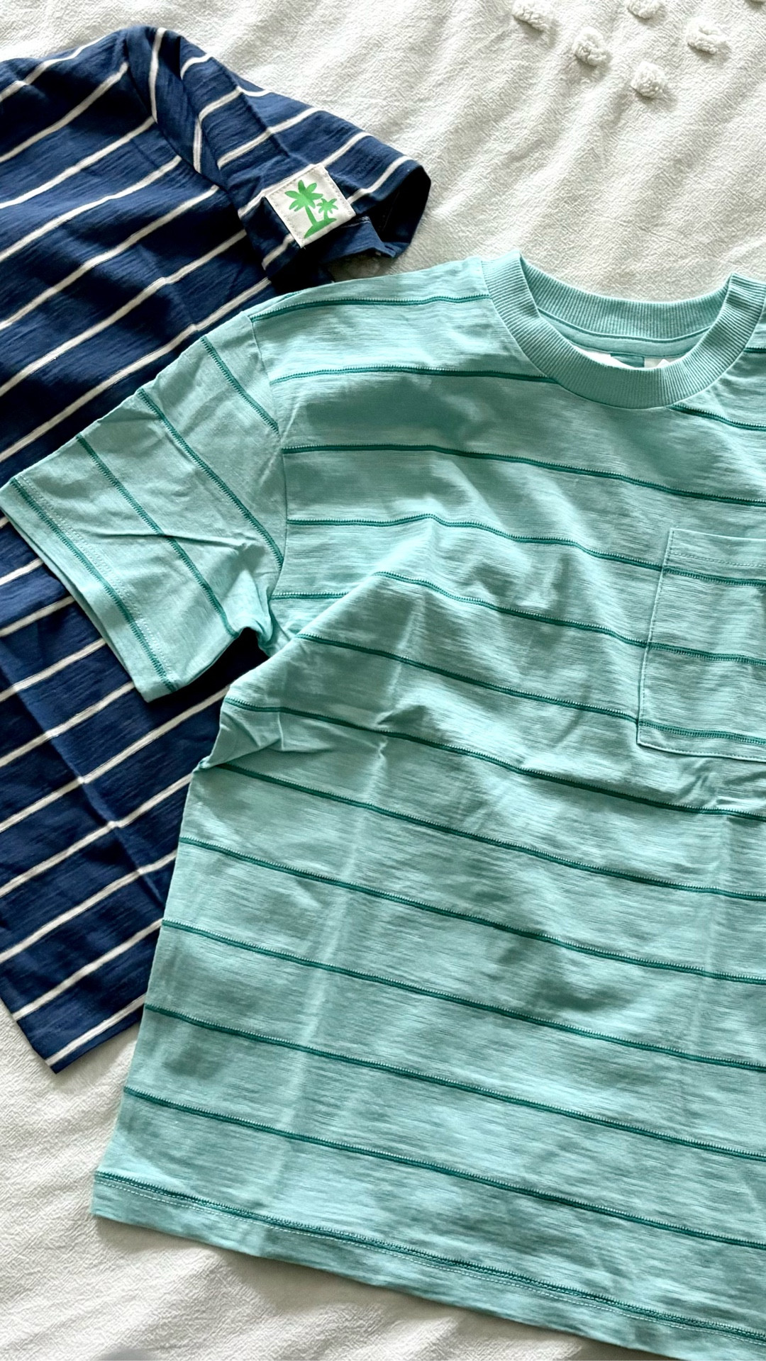 You won’t find my kids in normal “kid colors” when it comes to clothing. I love the softer colors - especially for photographs! These tees are so well made and I love how soft they are! Adorable for your little boy as a spring outfit option! They’re on sale for $7.49 and $9.99! I love a good sale! 

#LTKKids #LTKSaleAlert #LTKmomlife