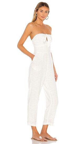 L*SPACE Gigi Jumpsuit in Cream from Revolve.com | Revolve Clothing (Global)