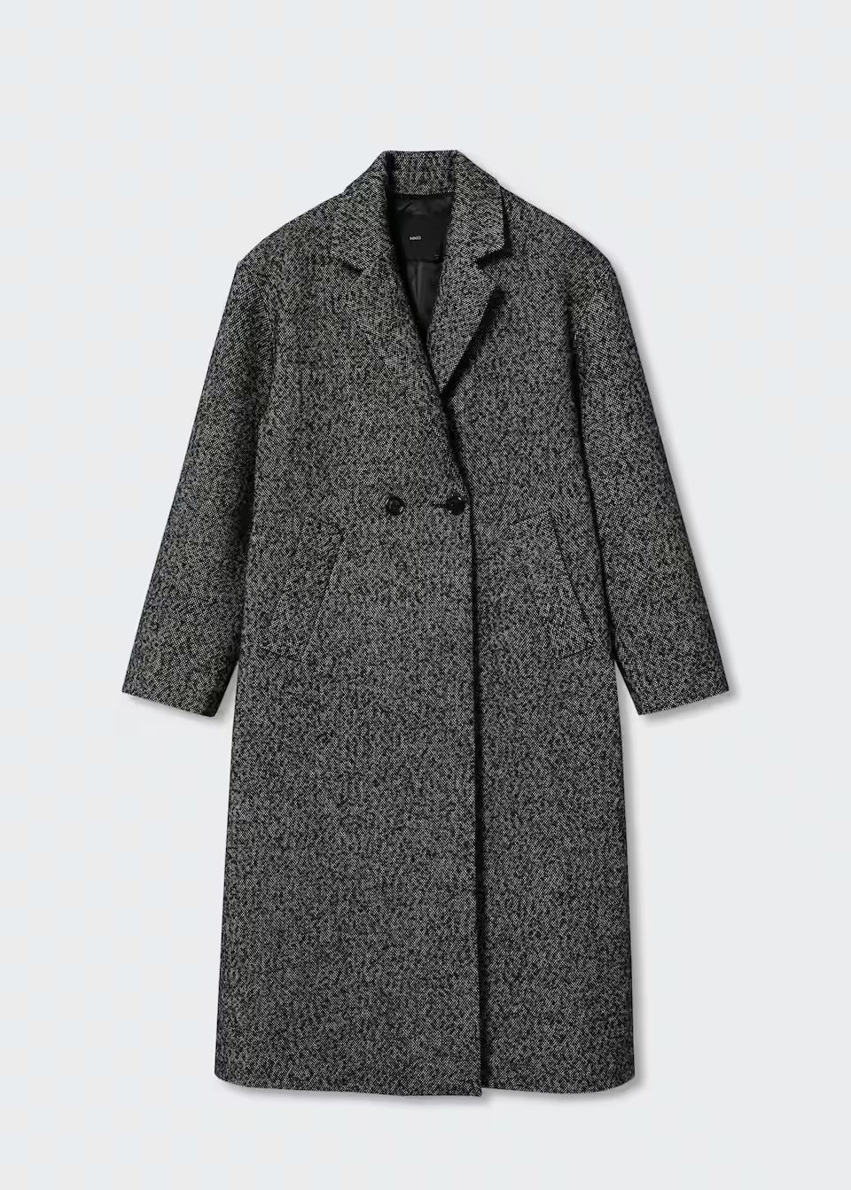 Fitted coat with buttons -  Women | Mango USA | MANGO (US)