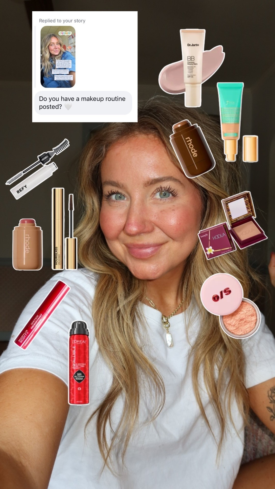 my current routine! shades I use:

Blush is spicy Marg bronzer is Shade Dr jart is medium tan Juvias place is Cairo Maybelline express brow in shade 260 deep brown