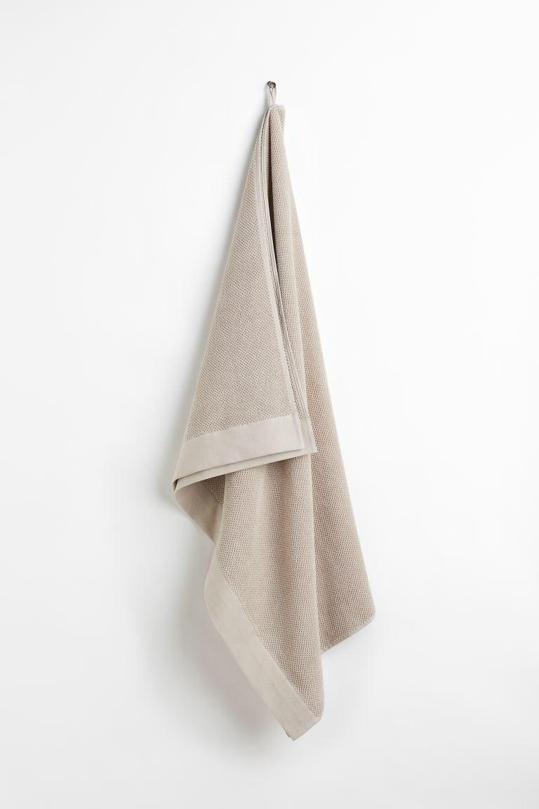 Cotton Terry Bath Sheet | H&M (US + CA)