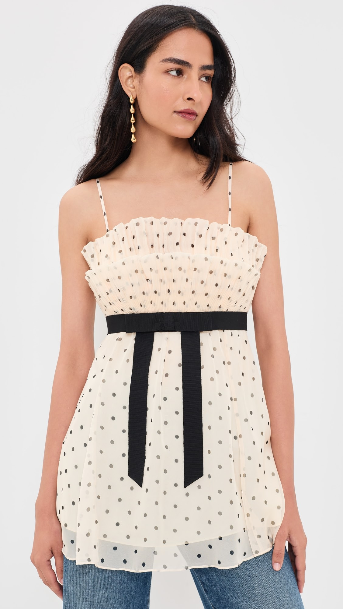 Zimmermann Pleated Frill Camisole | Shopbop | Shopbop