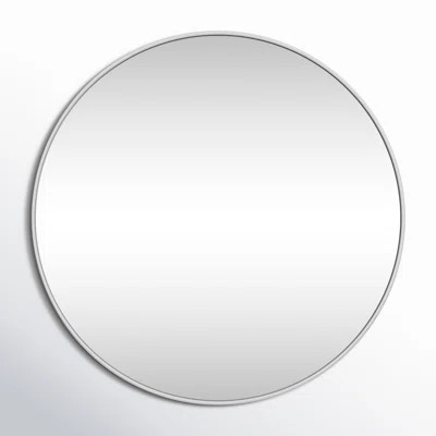 Sabine Metal Round Wall Mirror | Wayfair North America