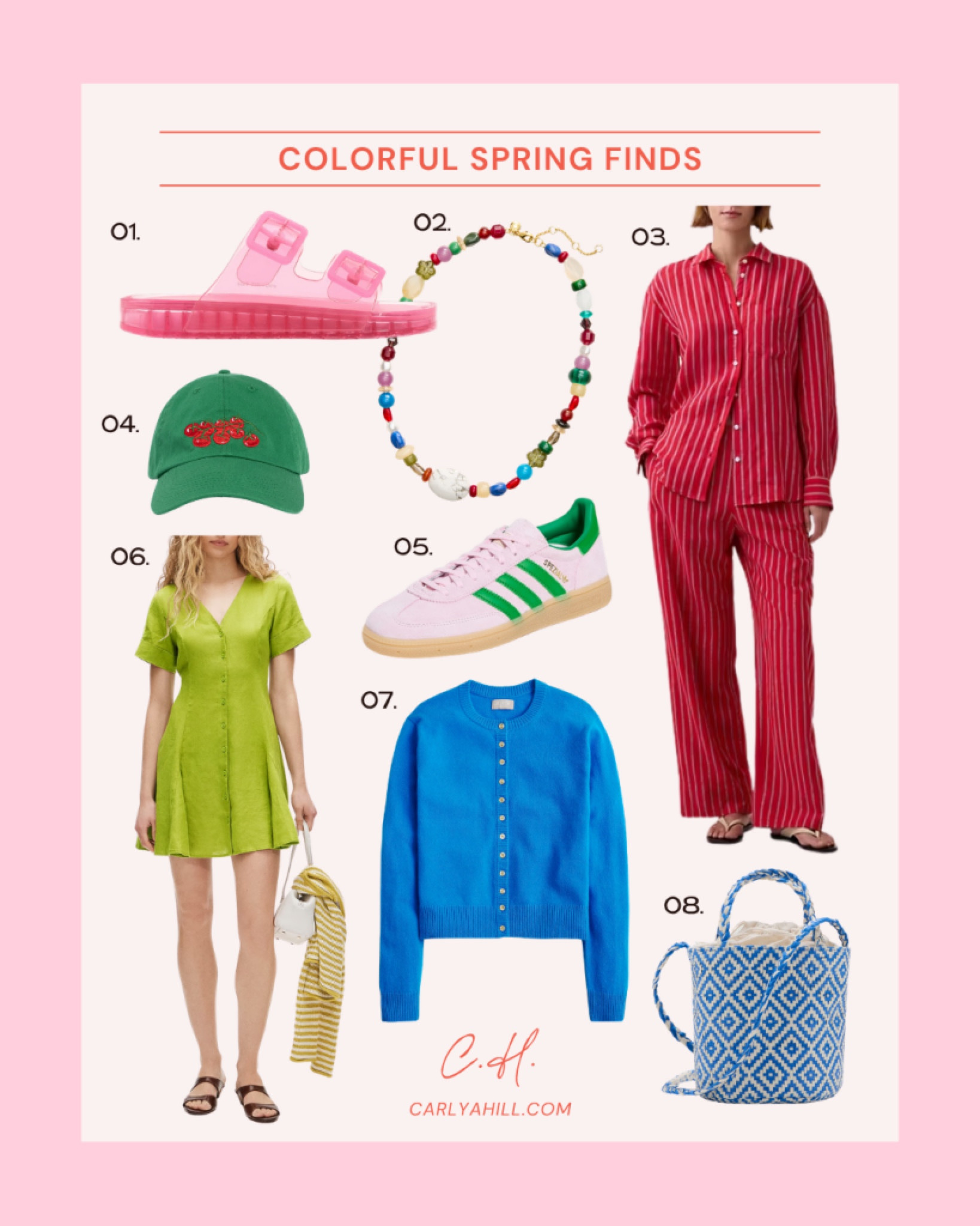 Colorful spring fashion 

#LTKSeasonal