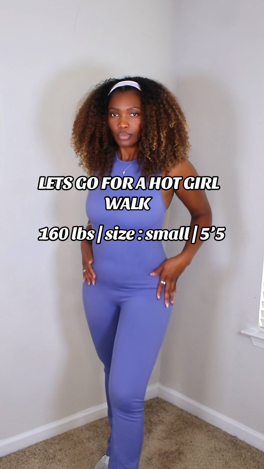 This jumpsuit is perfect for yoga,  a hot girl walk outside or just running errands honestly. Amazon Do not miss with the jumpsuits. My only recommendation is to get your accurate size. I should have gotten a medium. 

#LTKActive #LTKFallSale #LTKPlusSize