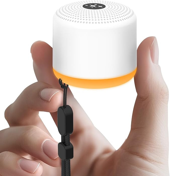 Soothing Sounds White Noise Machine Portable Sleep Machines with 30 Relaxing Sounds 12 Color Opti... | Amazon (US)