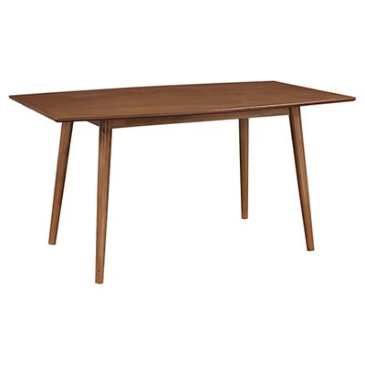 60" Mid-Century Rectangle Dining Table - Saracina Home | Target