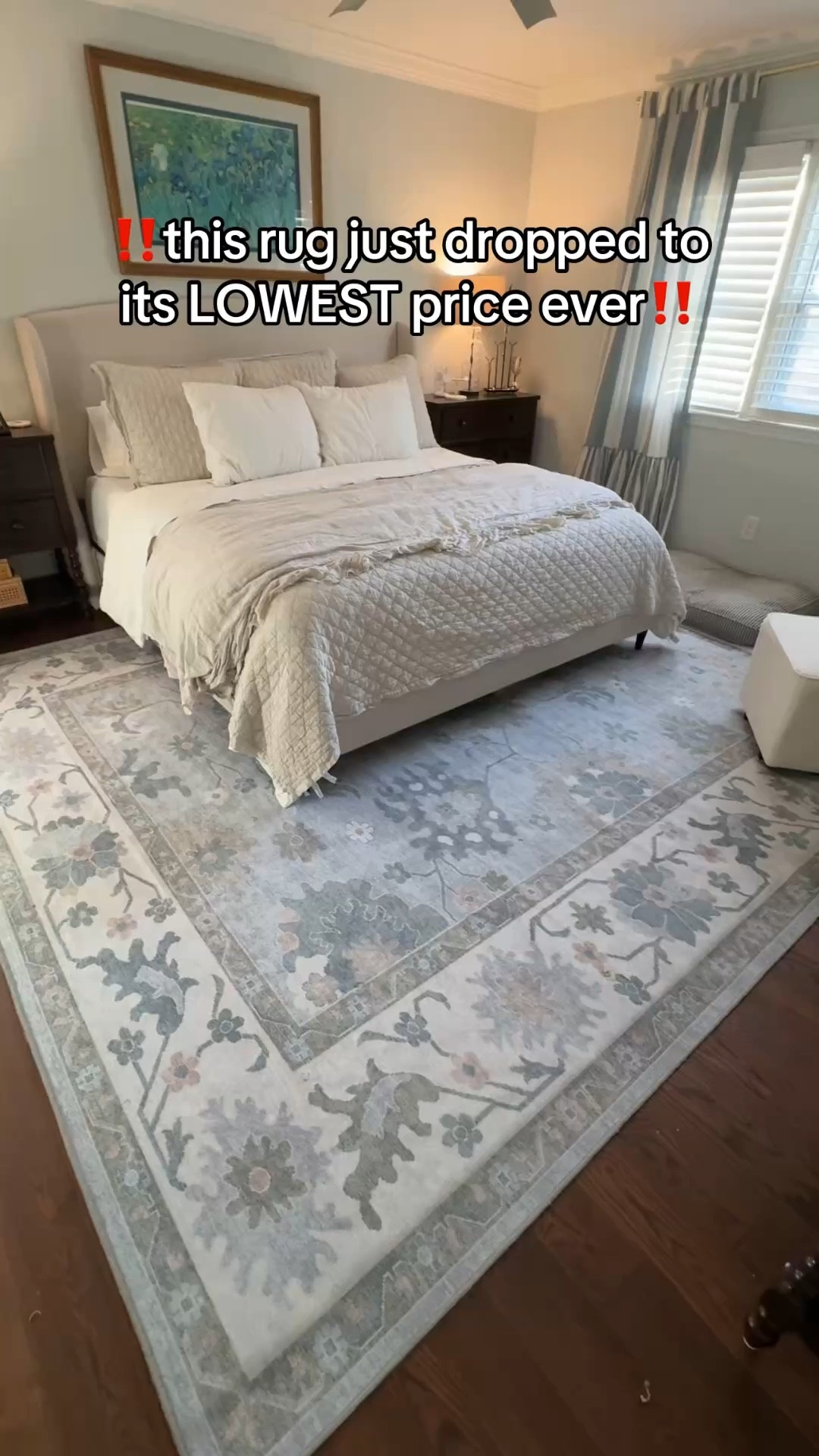 LOWEST price I’ve ever seen on my viral rug 🤍

washable, hides everything, and gives that designer look without the price tag

if you’ve been waiting… this is your sign 👀

#LTKSaleAlert #LTKHome #LTKSeasonal