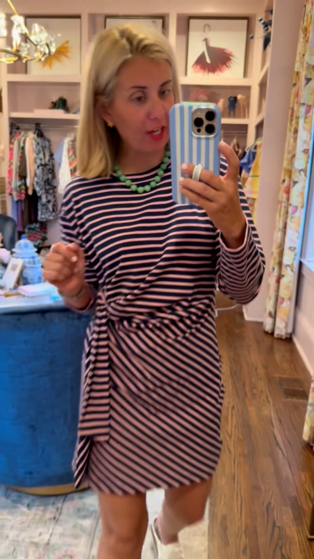 Now this is a flattering look! I’ve been seeing these T-shirt dresses everywhere and they are so cute. This is a great price point and on sale! I’m in xs & 8 sneaker. ￼

*Use code CATHERINE20 3/6-3/9 to save 20% when you spend $100+

#LTKOver40 #LTKdayinmylife #LTKootd