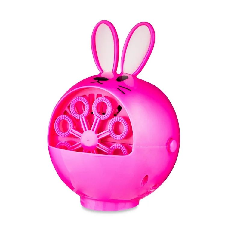 Way To Celebrate Bunny Pink Bubble Machine. Ages 3 and up. | Walmart (US)
