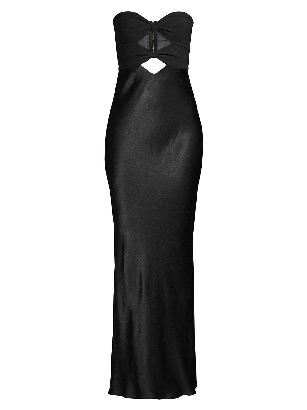Bec & Bridge Halle Strapless Twisted Cut Out Gown | Saks Fifth Avenue