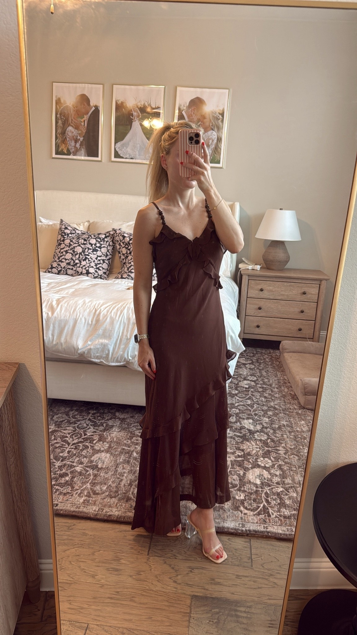 Since brown is having a moment! This one’s so pretty & the beads on the straps makes it a perfect option for the beach! @dillards

#LTKWedding #LTKSeasonal #LTKPetite