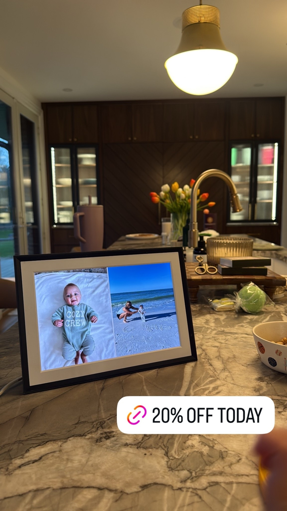 Our favorite way to start and end each day…. This digital frame has taken over our home and I’ve gifted it to so many - it’s the gift that keeps on giving and is on sale today! 

#LTKmorningroutine #LTKSaleAlert #LTKdayinmylife